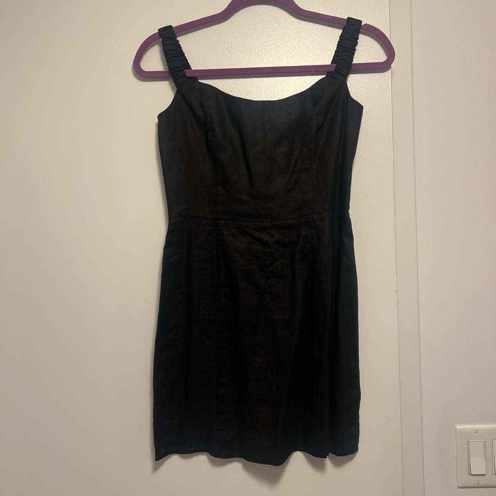 Reformation Black Off-Shoulder Dress - Picture 4 of 4
